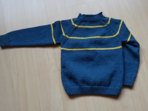 Pullover - blaugelb Grösse 92 Fr. 38.-