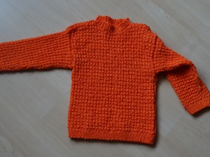 Pullover - orange Grösse 104 Fr. 37.-